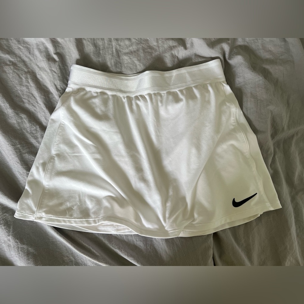 White Nike Tennis Skirt